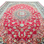 230cm x 160cm Persian Floral Red Design Machine Made Rug - Image 3