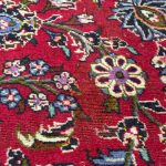 400cm x 295cm Hand Knotted Large Persian Red Kashan Wool Rug - Image 11