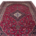 400cm x 295cm Hand Knotted Large Persian Red Kashan Wool Rug - Image 2