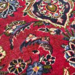 400cm x 295cm Hand Knotted Large Persian Red Kashan Wool Rug - Image 6