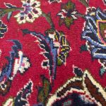 400cm x 295cm Hand Knotted Large Persian Red Kashan Wool Rug - Image 8