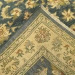 150cm x 100cm Hand Knotted Afghan Chobi Ziegler Wool Rug - Image 5