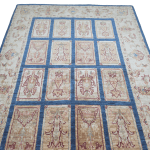 190cm x 115cm Hand Knotted Soft Tone Afghan Chobi – Wool Rug - Image 3