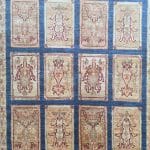 190cm x 115cm Hand Knotted Soft Tone Afghan Chobi – Wool Rug - Image 4