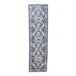 300 x 80cm Dark Blue Persian Design Runner