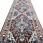 300 x 80cm Persian Design Machine Made Runner Rug - Image 4