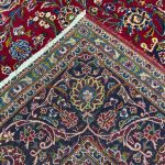 412cm x 300cm Hand Knotted Large Persian Red Kashan Wool Rug - Image 11