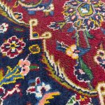 412cm x 300cm Hand Knotted Large Persian Red Kashan Wool Rug - Image 7