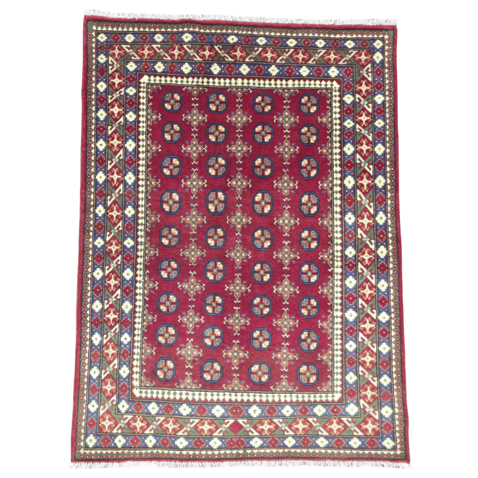 17-202cmx148cm-color-afghan-image-1 red afghan
