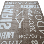 230cm x 160cm Modern Machine Made Rug - Image 2