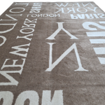 230cm x 160cm Modern Machine Made Rug - Image 3