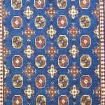 197cm x 150cm Hand Woven Color Afghan Akche - Image 2