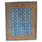 193cm x 155cm Hand Woven Color Afghan Akche