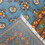 193cm x 155cm Hand Woven Color Afghan Akche - Image 6
