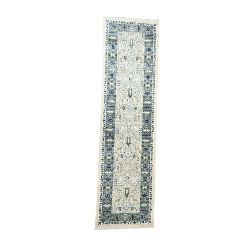 300cm x 80cm Oriental Design Machine Made Runner Rug