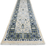 300 x 80cm Persian Design Machine Made Runner Rug - Image 4