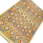 298cm x 208cm Hand Woven Afghan Kilim Rug - Image 2