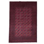 250 x 150cm Red Afghan