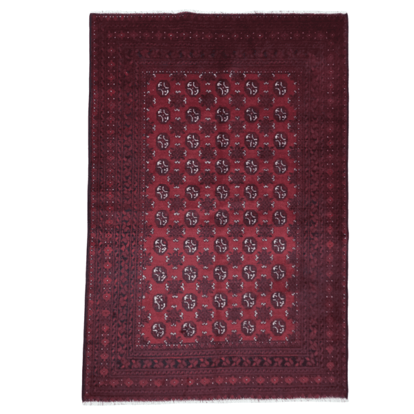 250 x 150cm Red Afghan