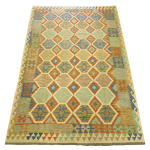 301cm x 203cm Hand Woven Afghan Kilim Rug