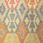 278cm x 180cm Hand Woven Afghan Kilim Rug - Image 3