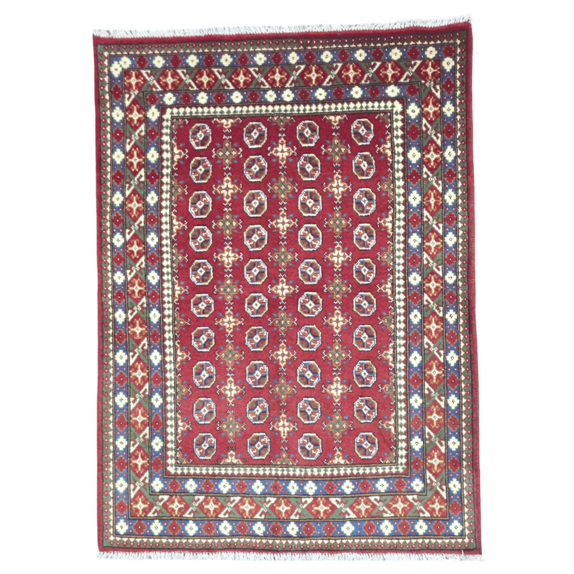 49-204cmx148cm-color-afghan-image-1 204cm x 148cm Hand Woven Color Afghan Akche