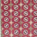 204cm x 148cm Hand Woven Color Afghan Akche - Image 2
