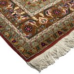 340 × 250cm Persian Bijar Hand-Knotted Vintage Rug - Image 8