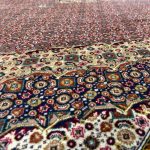 340 × 250cm Persian Bijar Hand-Knotted Vintage Rug - Image 7