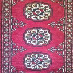65cm x 45cm Hand Knotted Bokhara – Red Rug - Image 3