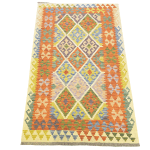 203cm x 129cm Hand Woven Afghan Kilim Rug