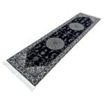 300 X 80cm Royal Navy Nain Design With Medallion Runner - Image 2