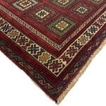 282 x 194cm Hand Woven Tribal Afghan Kilim Sumak – Wool Rug - Image 7