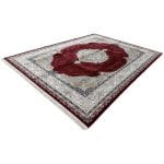 400 x 300 cm High Quality Machine-Made Red Persian Silk Rug - Image 3