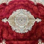 400 x 300 cm High Quality Machine-Made Red Persian Silk Rug - Image 6