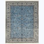 400 x 300cm Imperial Blue Nain Fine Floral
