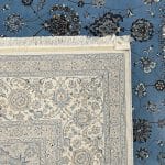 400 x 300cm Imperial Sky Blue Persian Nain Design  Rug - Image 9