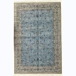 300 x 200cm  Imperial Sky Blue Nain Fine Floral