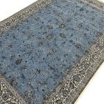 300 x 200cm  Imperial Sky Blue Nain Fine Floral - Image 4