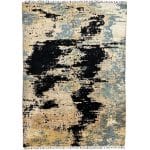 234 x 168cm Hand Knotted Afghan Modern Design Chobi Wool Rug