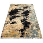 234 x 168cm Hand Knotted Afghan Modern Design Chobi Wool Rug - Image 2
