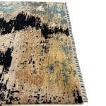234 x 168cm Hand Knotted Afghan Modern Design Chobi Wool Rug - Image 4