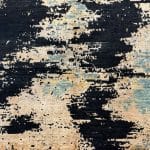 234 x 168cm Hand Knotted Afghan Modern Design Chobi Wool Rug - Image 5