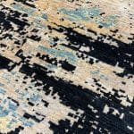 234 x 168cm Hand Knotted Afghan Modern Design Chobi Wool Rug - Image 7