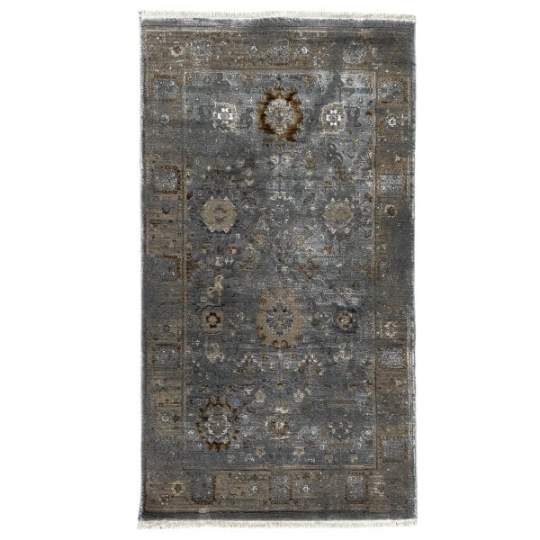 150 x 80cm Silver Ash Heritage Persian Style Grey Rug