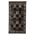150 x 80cm Cream-Beig Soft Pile Machine-Woven Bakhtyari Design Rug