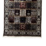 150 x 80cm Cream-Beig Soft Pile Machine-Woven Bakhtyari Design Rug - Image 6