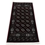 150 x 80cm Turkish Dark Red Bokhara Design Rug - Image 2