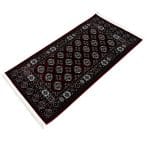 150 x 80cm Turkish Dark Red Bokhara Design Rug - Image 3