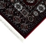 150 x 80cm Turkish Dark Red Bokhara Design Rug - Image 6